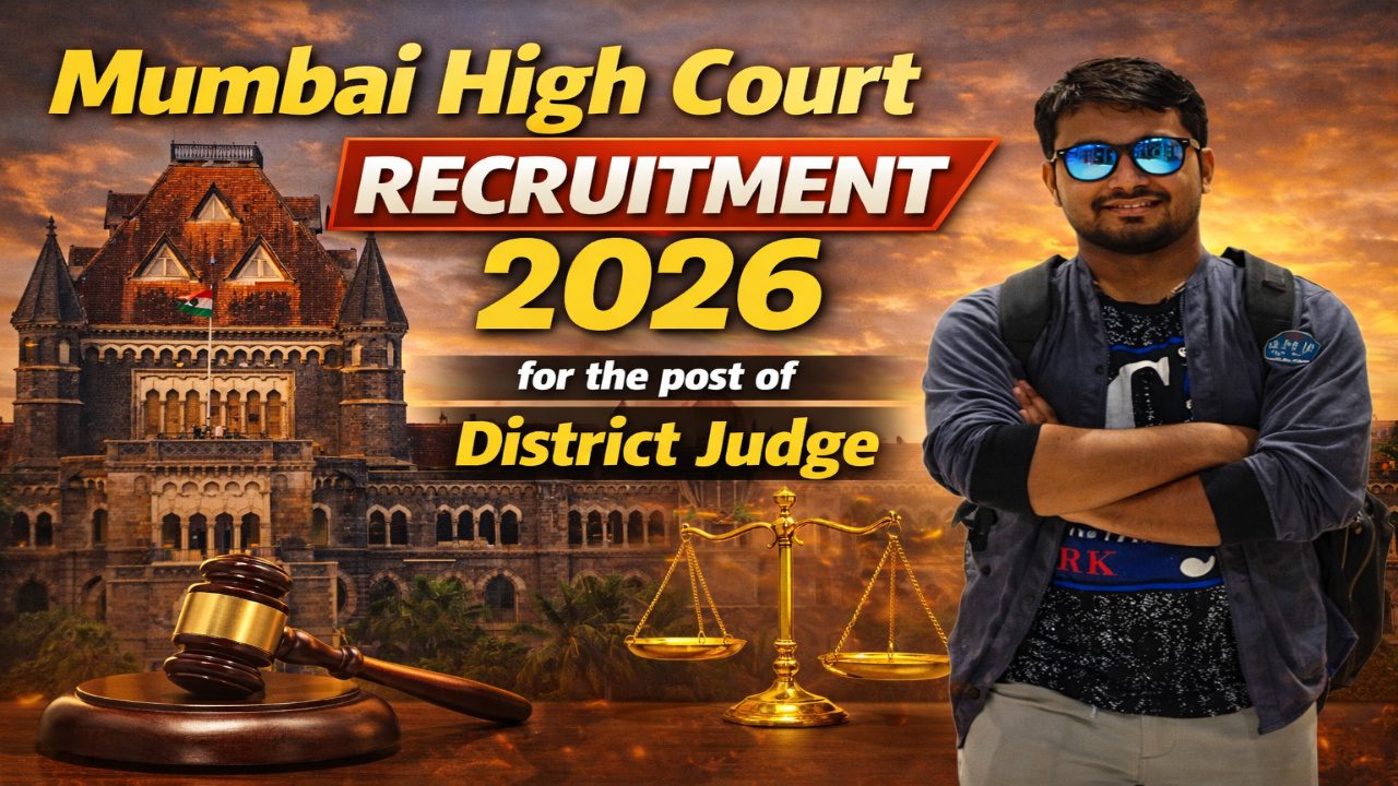 Mumbai High Court Recruitment 2026 : मुंबई उच्चन्यायालय जिल्हा न्यायाधीश भरती २०२६: तुमची 'न्यायदानाची' स्वप्नपूर्ती आता एका क्लिकवर !