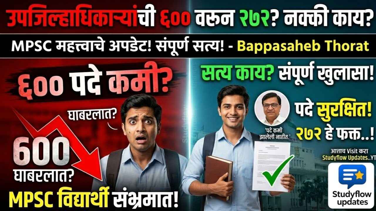 Deputy Collector Post Reduction Updates: उपजिल्हाधिकाऱ्यांची पदे खरोखरच कमी होणार का? जाणून घ्या महसूल विभागाच्या नवीन आकृतीबंधाचे संपूर्ण सत्य!