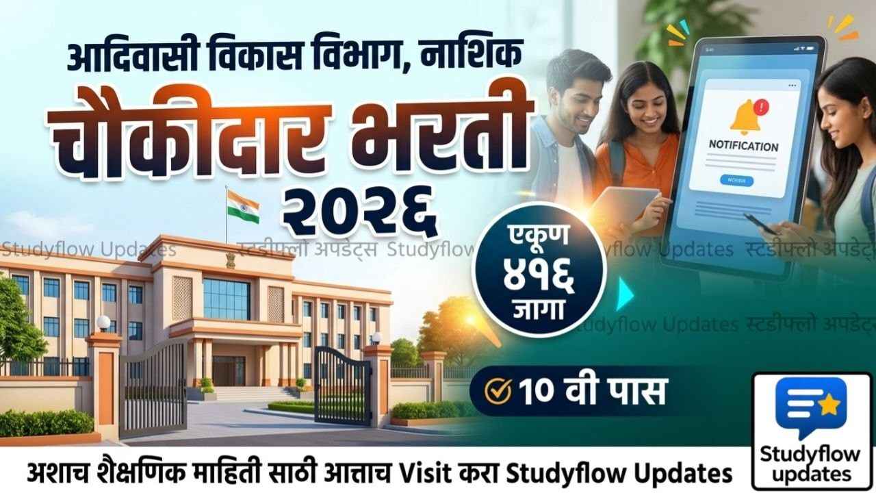 Aadivasi Vikas Vibhag Bharti 2026 : 🏢 आदिवासी विकास विभाग चौकीदार भरती २०२६: एक दृष्टिक्षेप