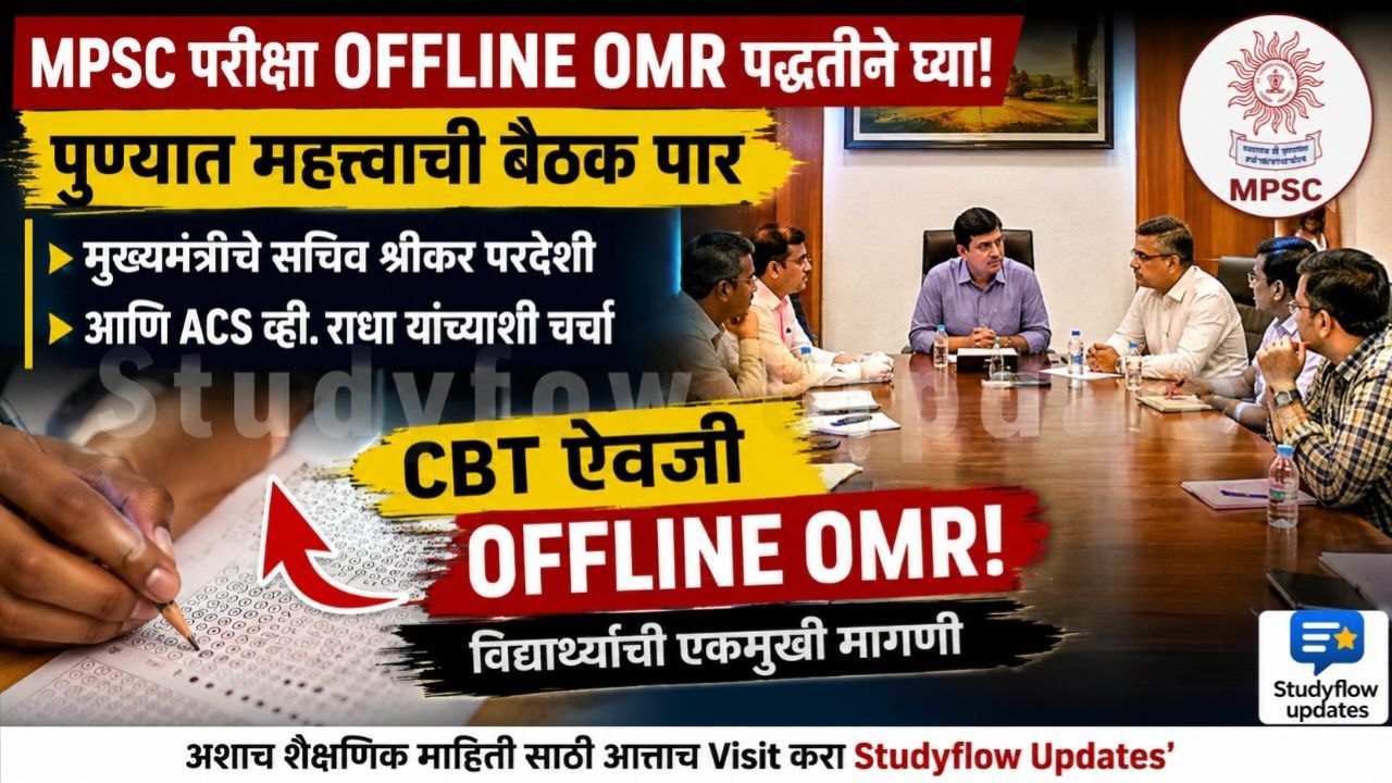 MPSC Online Exam Decision Postponed 2026 : MPSC विद्यार्थ्यांचा मोर्चा स्थगित; ऑनलाईन परीक्षा लादली जाणार नाही – मुख्यमंत्री देवेंद्र फडणवीस यांची मोठी ग्वाही!
